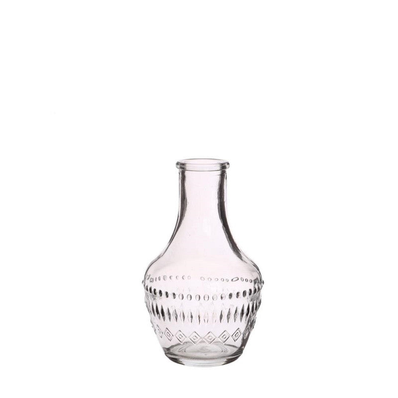 Milano bottle h.10 Ø6 cm clear