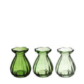 Fleur vase Ø7 h.9 cm green ass.