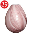 Vase Lily Twist Ø16xh.20cm pink