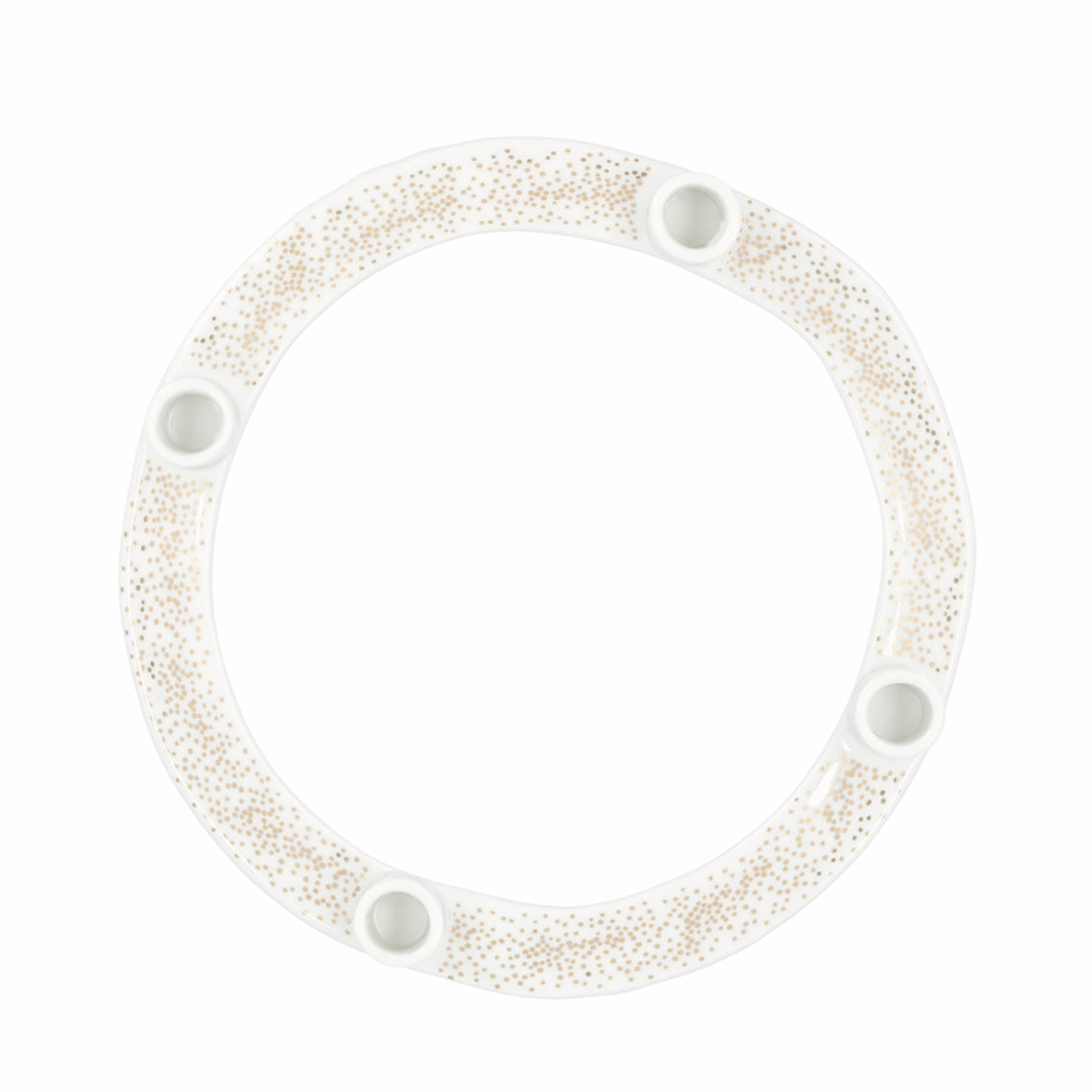 Candle wreath Golden Dots
