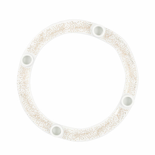Candle wreath Golden Dots