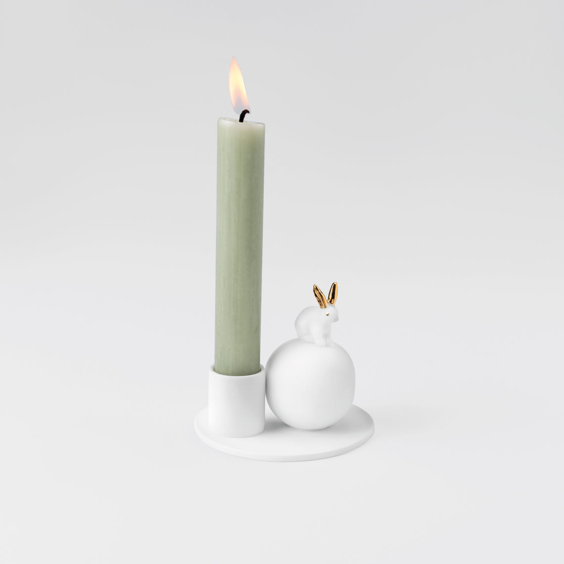 Candle holder Rabbit Dia.8,6cm H.7cm