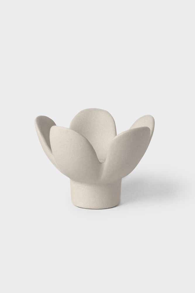 Rader Candle Holder Flower Beige — Räder
