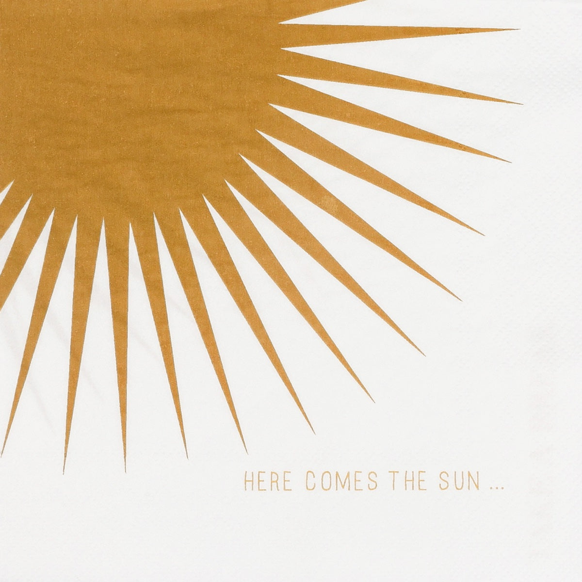 Napkin Take a break here comes the sun 33x33cm — Räder