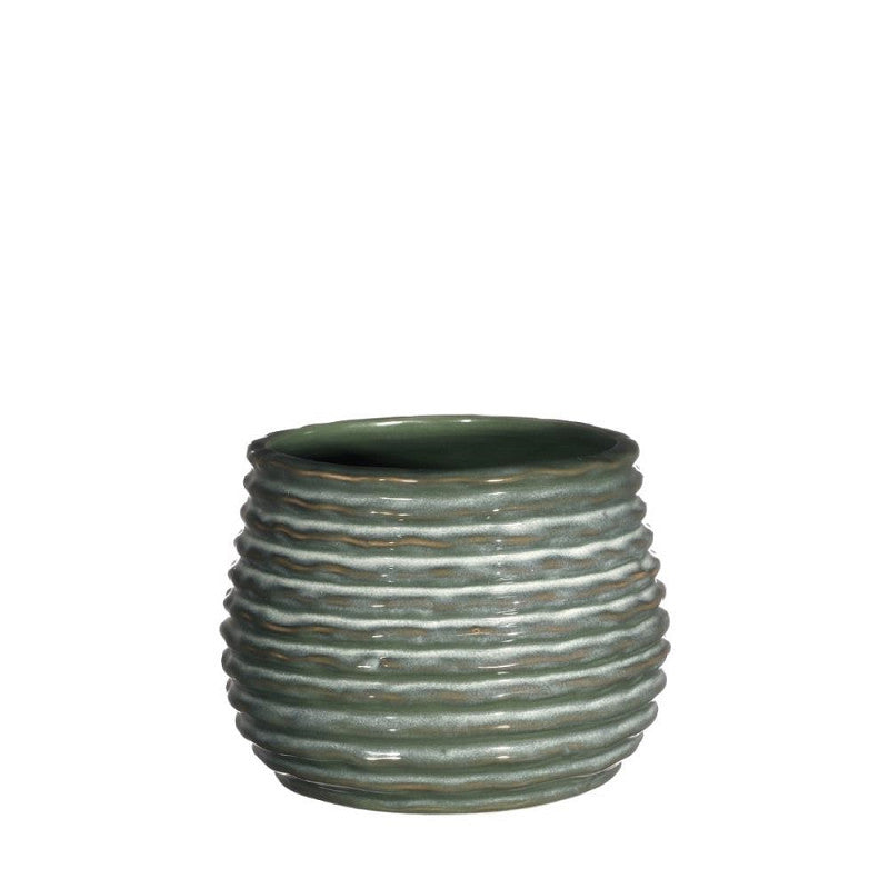 Ideas 4 Seasons Rise pot Ø13.5 h.10 cm dark green
