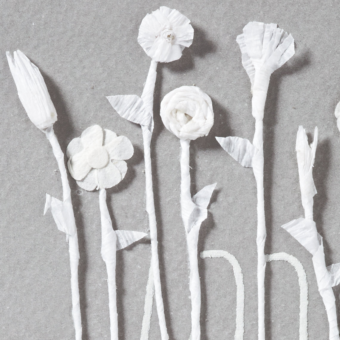 White blossom card- Happy Birt