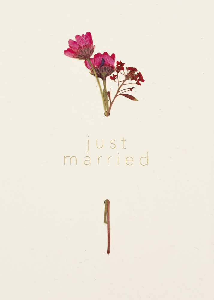 Rader Heyday card Just married — Räder