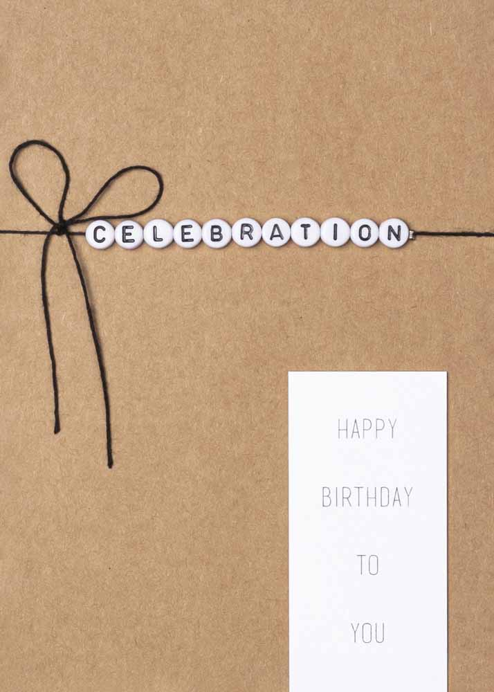Rader Letter pearl card Celebration — Räder