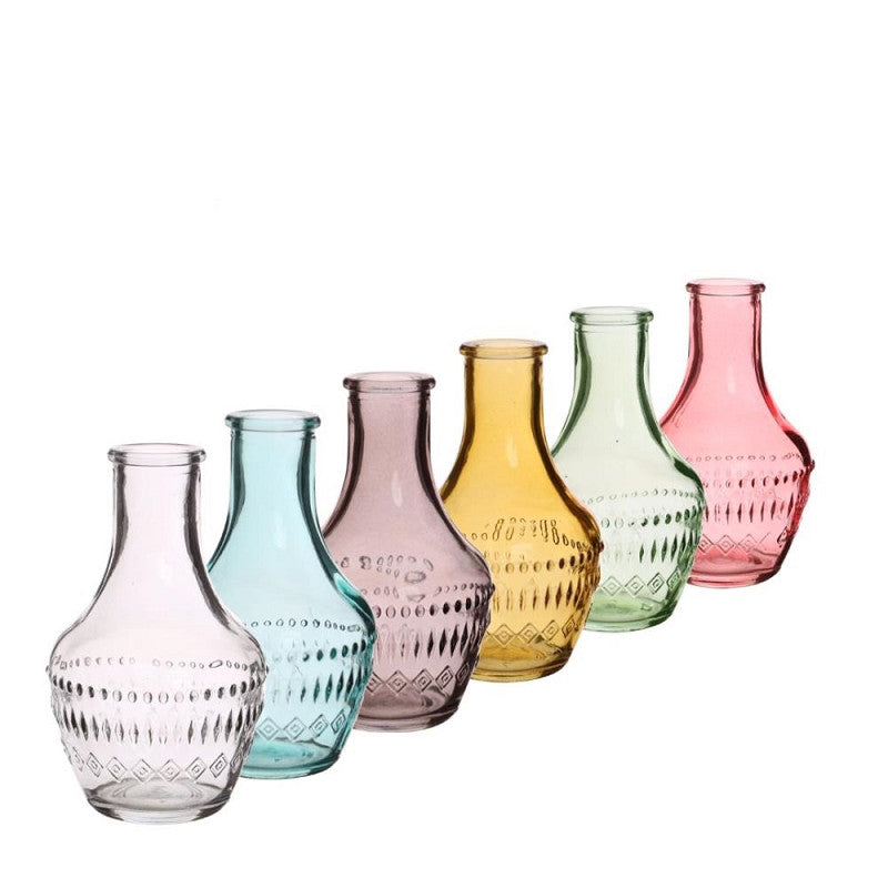 Ideas 4 Seasons Milano bottle h.10 Ø6 cm pink