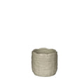 Bricks pot Ø7,5 h.6,5 cm creme