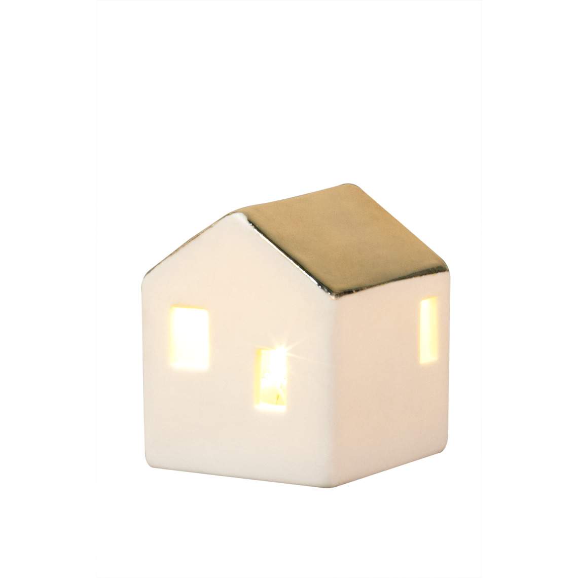 LED Mini light house medium 4.5x4.5x5.5cm