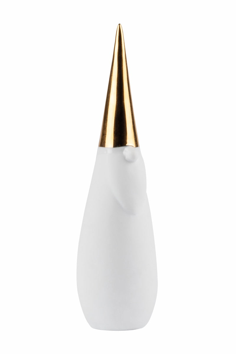 Rader Porcelain stories Santa large gold 4x4x15cm — Räder