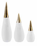 Rader Porcelain stories figurine Set Santa gold 3pcs — Räder