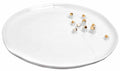 Rader Porcelain stories plate village gold Diameter32cm — Räder