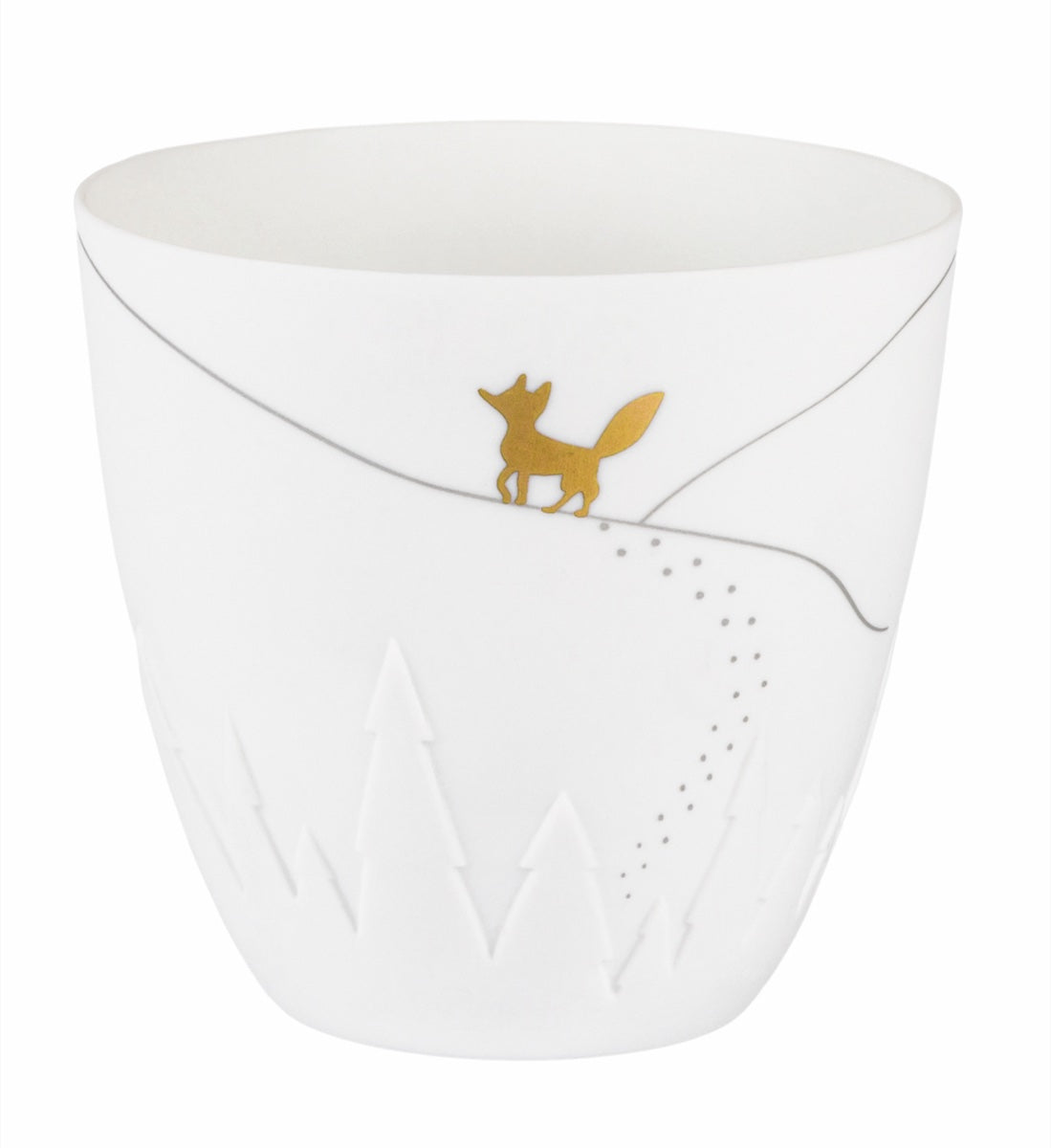 Rader Poetry light fox. gold Diameter9.5cm Height.10cm — Räder