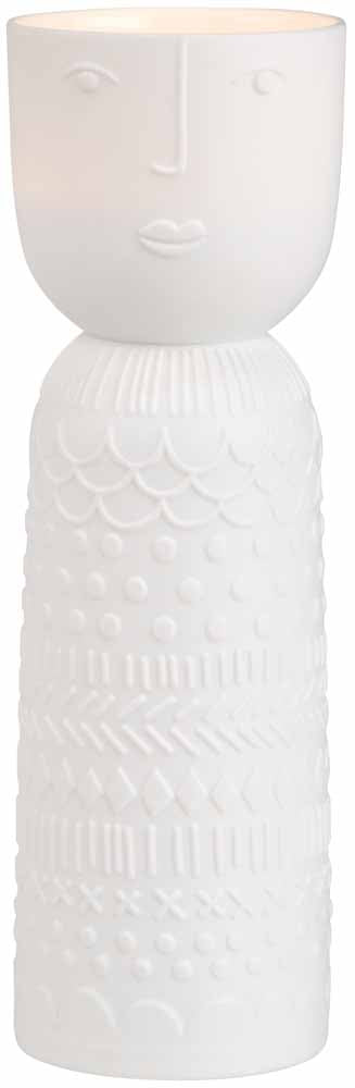 Rader Porcelain tales candel carrier Lucia D.6cm H.18cm — Räder
