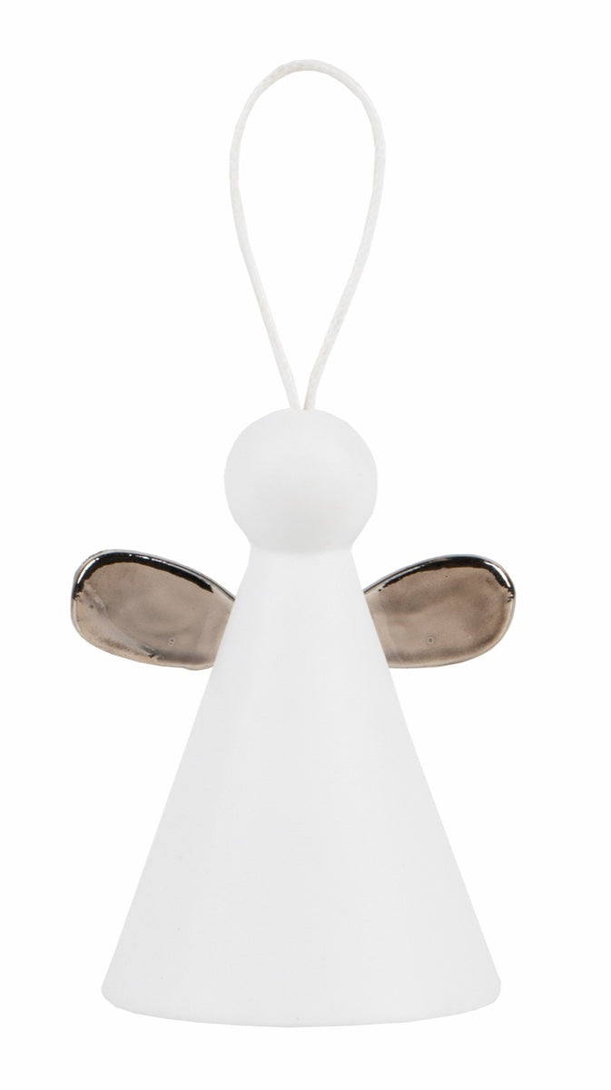 Rader Bell Angel silver wings D.4.5cm H.6cm — Räder