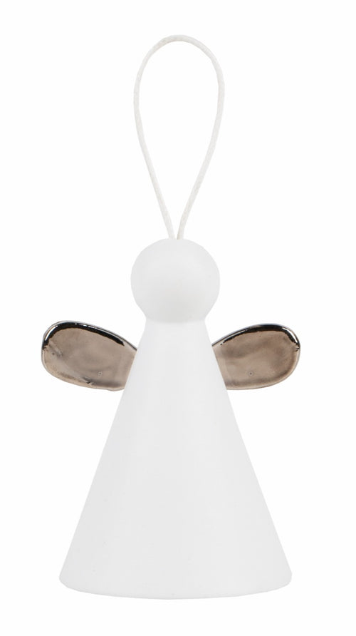 Rader Bell Angel silver wings D.4.5cm H.6cm — Räder