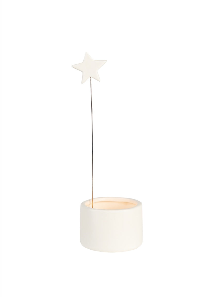 Rader Tea light holder Star D.6cm H.19.5cm — Räder