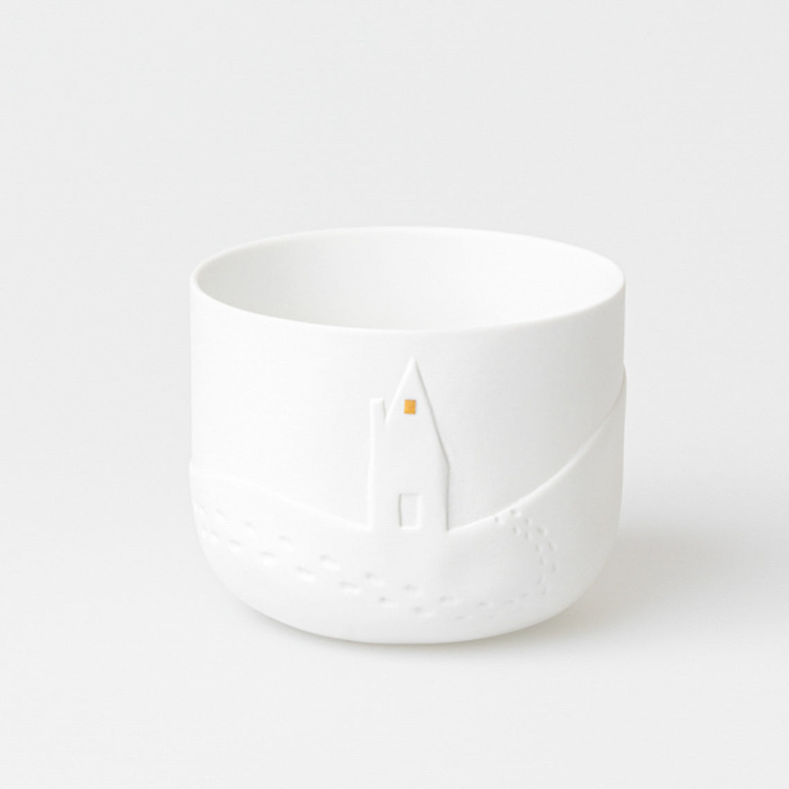 Tealight footprints Diameter9cm H.7cm