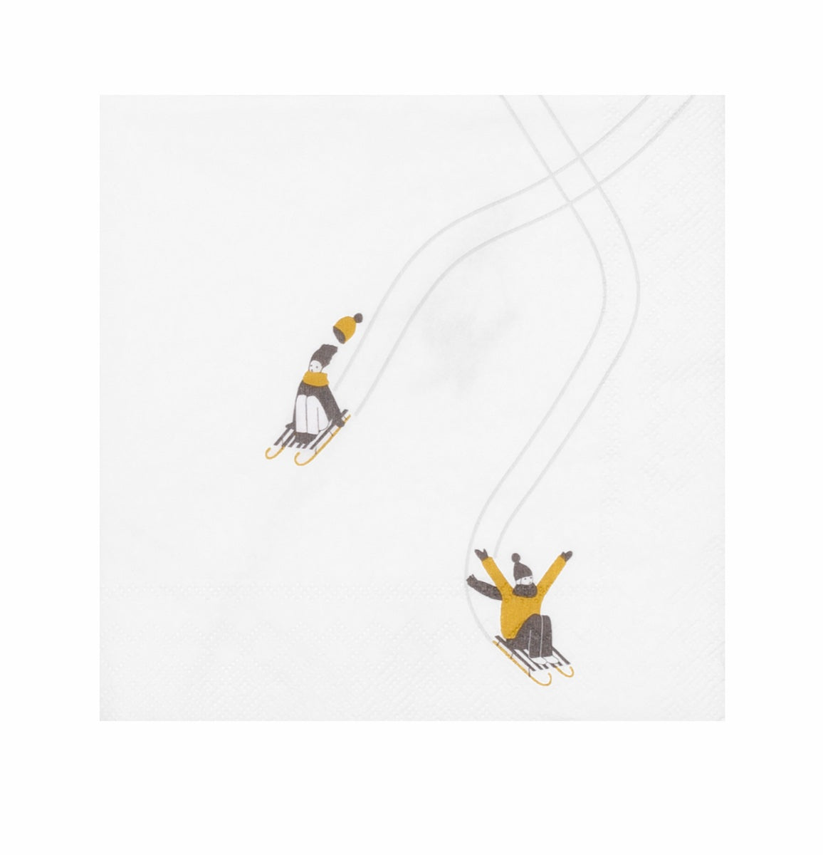 Rader Cocktail Napkin Sledging 25x25cm — Räder
