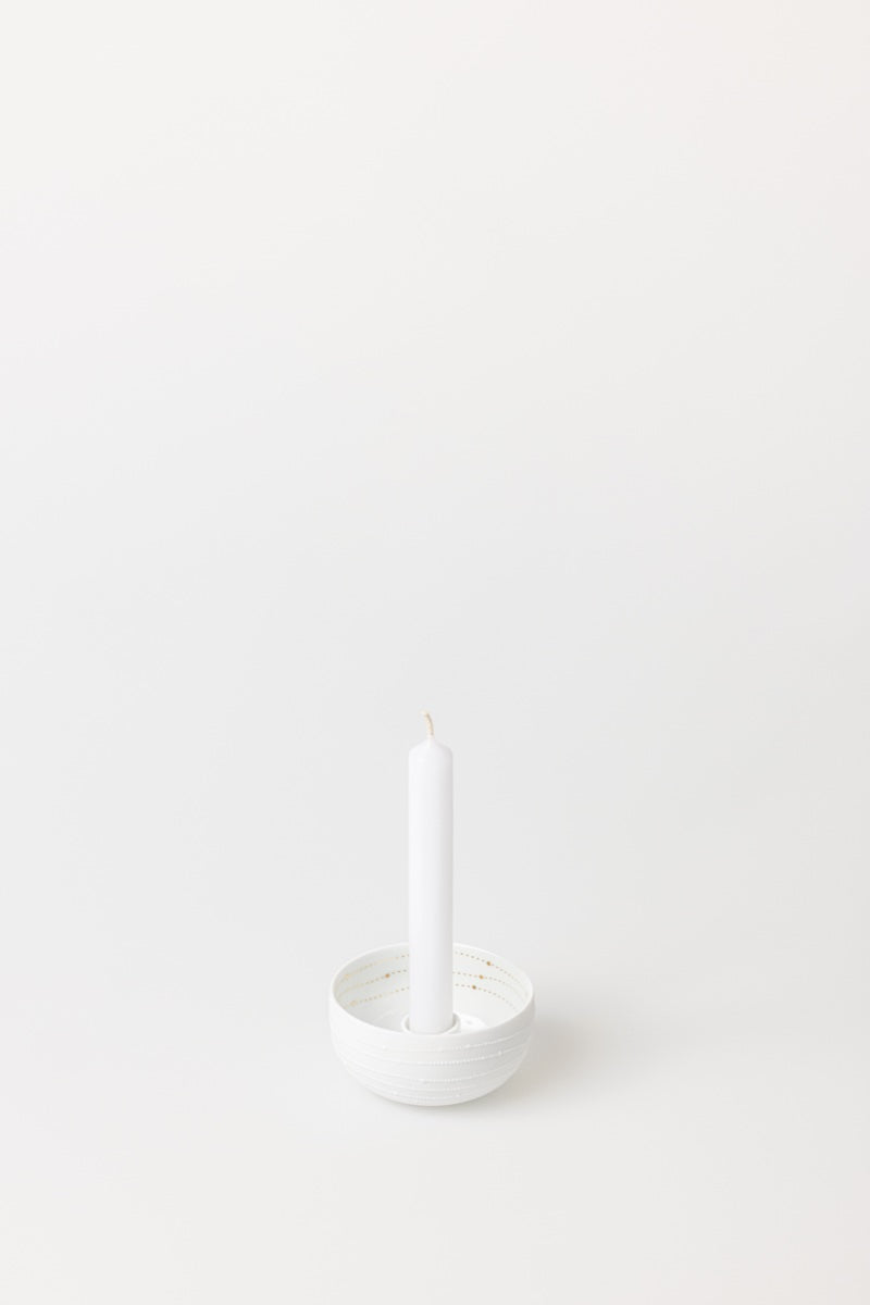Rader Candle Bowl Dotlines Diameter9.4cm H.5cm — Räder