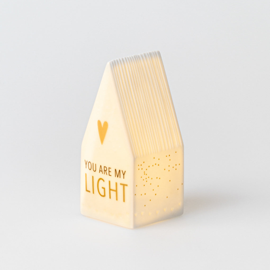 LED Small House You are my Light 5x5x11cm