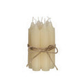Ideas 4 Seasons Taper candle h.11 cm cream set 7