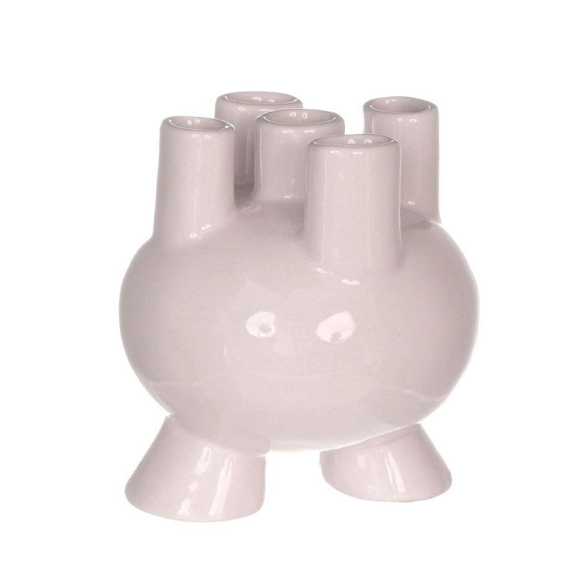 Tulip vase Strollz Ø13 h.15 cm soft pink