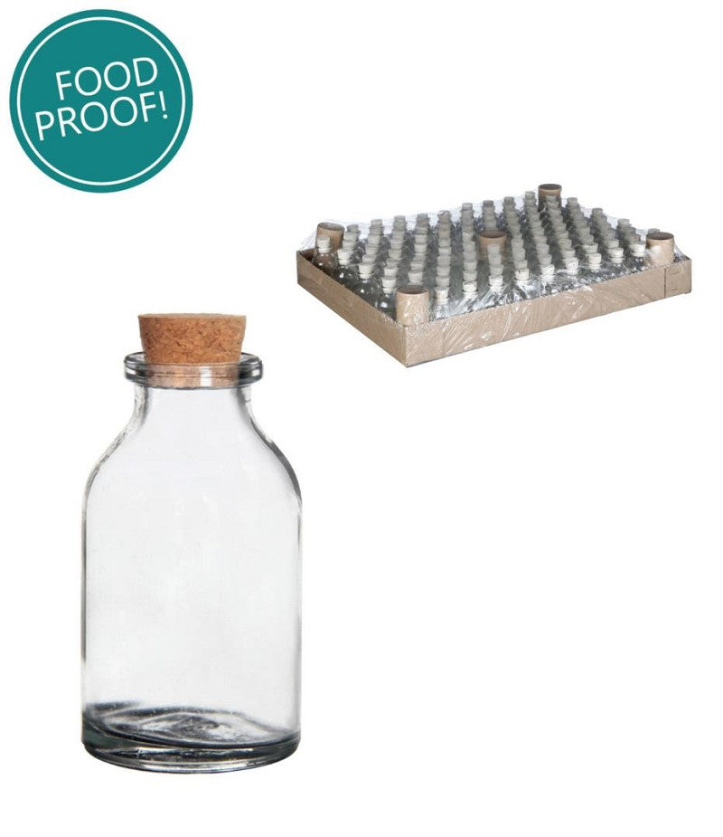 Ideas 4 Seasons Mini bottle Ø3 h.6cm w.cork set 105, 20ml