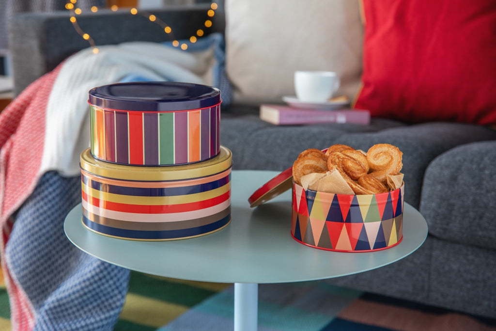 Set of Tin Boxes 'Klara', set of 3