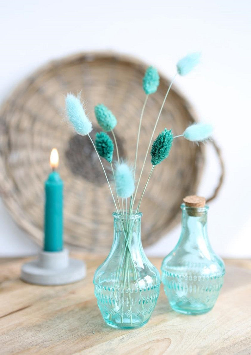 Ideas 4 Seasons Milano bottle h.10 Ø6 cm blue