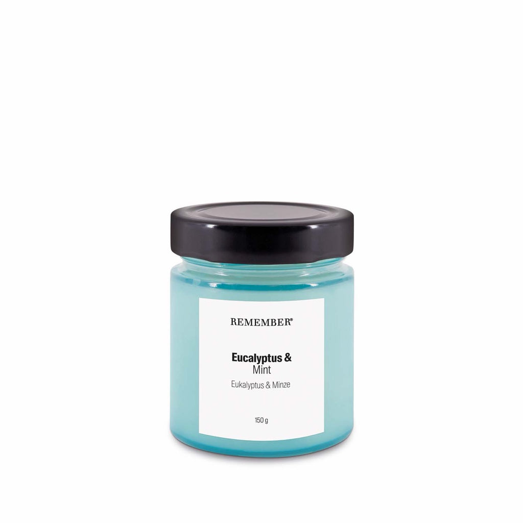 *SALE* Scented candle 'Eucalyptus & Mint' — Remember