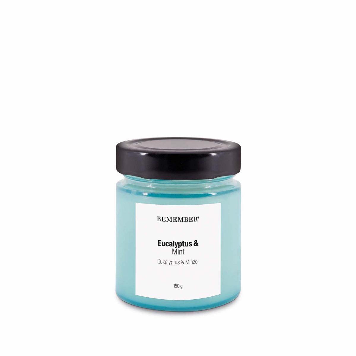 *SALE* Scented candle 'Eucalyptus & Mint' — Remember