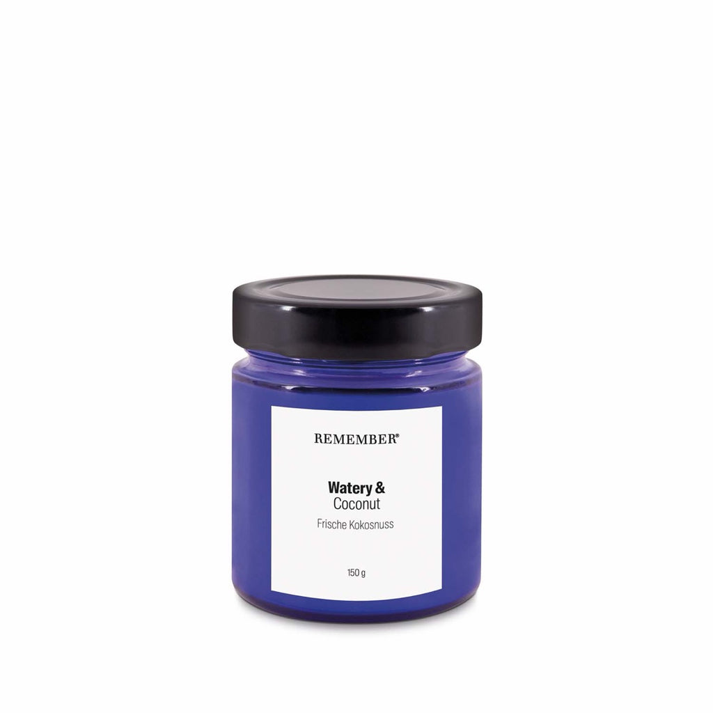 Scented candle 'Watery & Coconut'