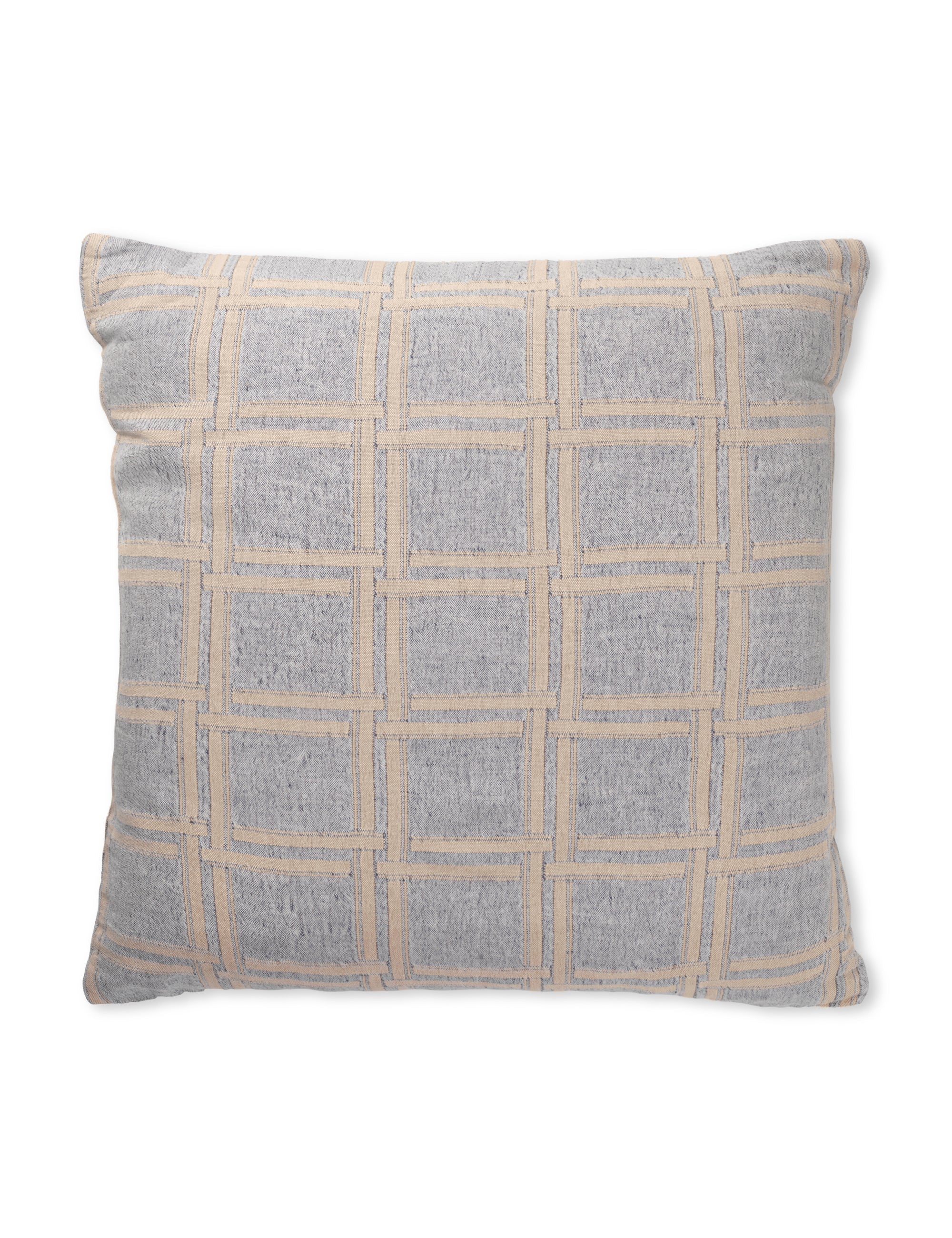 Dahlia cushion 50x50 cm Bottle green