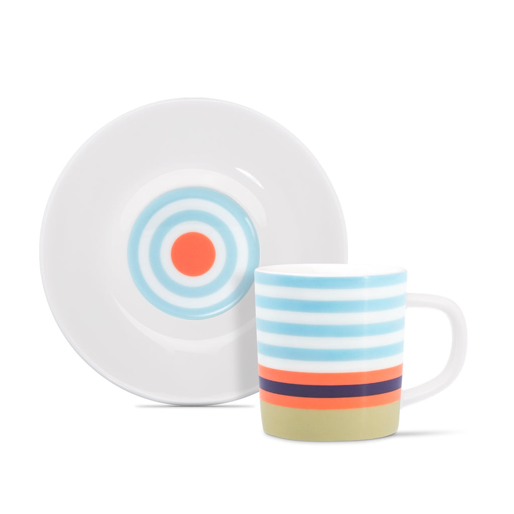 Espresso cup + saucer 'Positano'