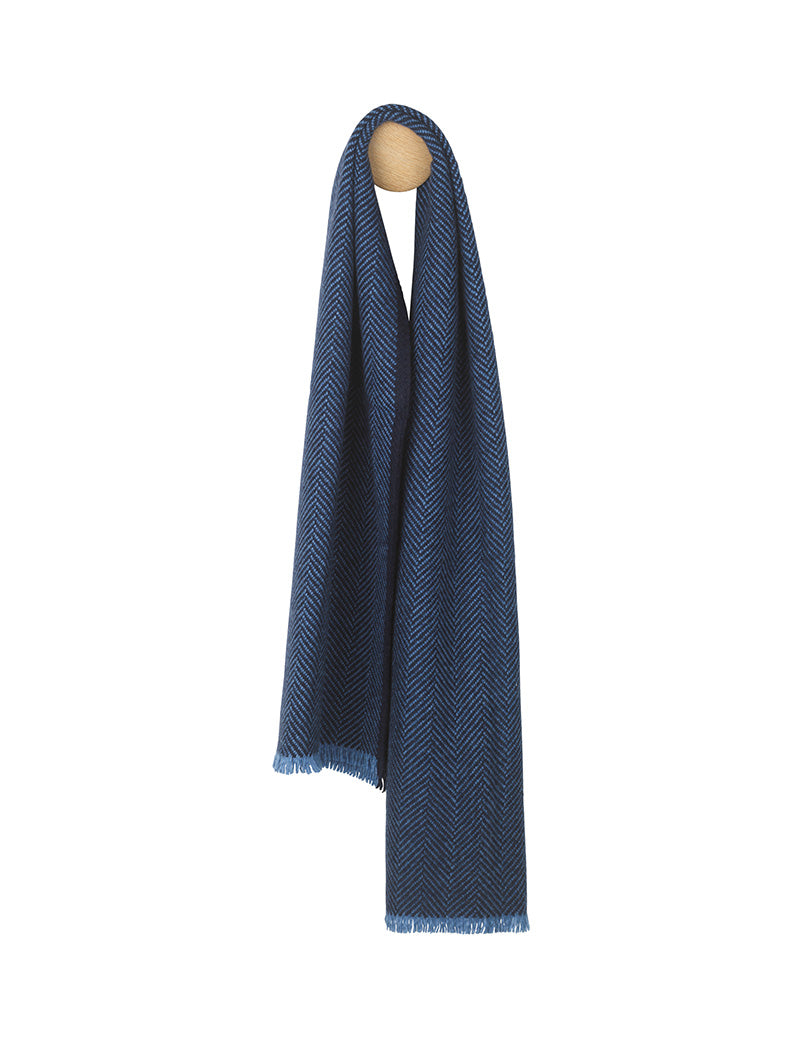 Edinburgh scarf Light grey/grey