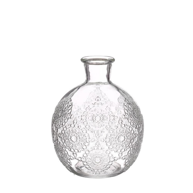Bologna bottle h.12 Ø9,5 cm clear