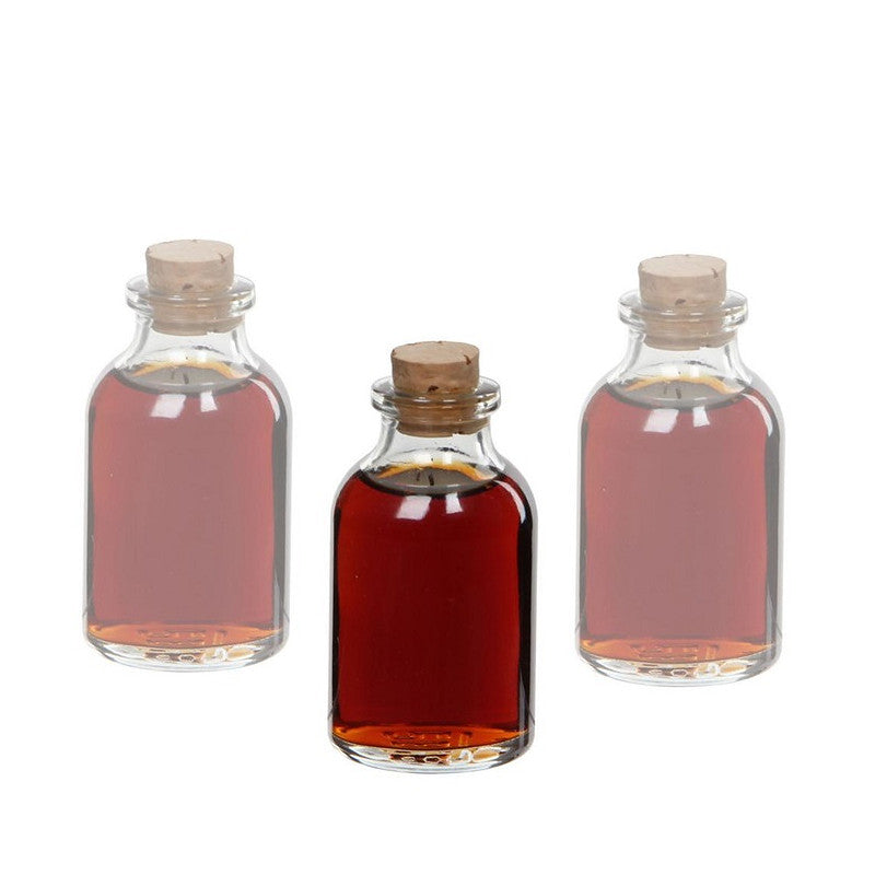 Ideas 4 Seasons Mini bottle Ø3 h.6cm w.cork set 105, 20ml