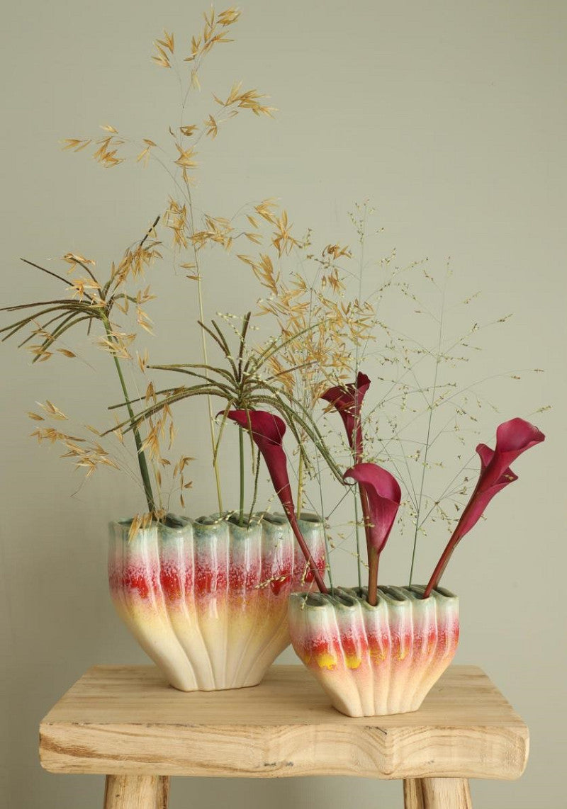 Ideas 4 Seasons Rainbow vase S L.14 x W.7,5 x H.10