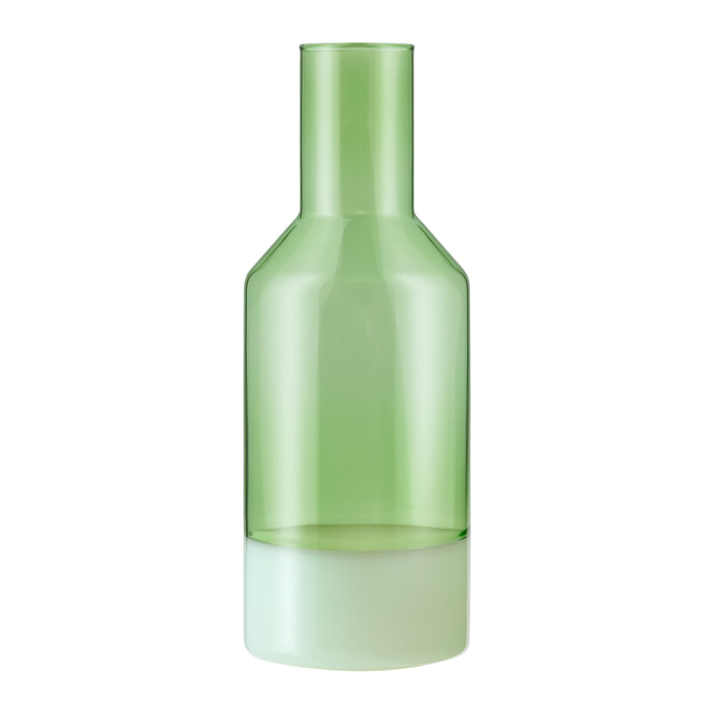 Glass carafe Jill green — Remember