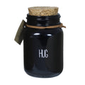 SALE My Flame Lifestyle Scented soy candle in glass jar Hug Black — My Flame