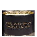 SALE My Flame Lifestyle Scented soy candle in glass jar Make a wish… Matt Black — My Flame