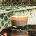 SALE My Flame Lifestyle Scented soy candle in glass jar Relax. Refresh. Recharge. Green — My Flame