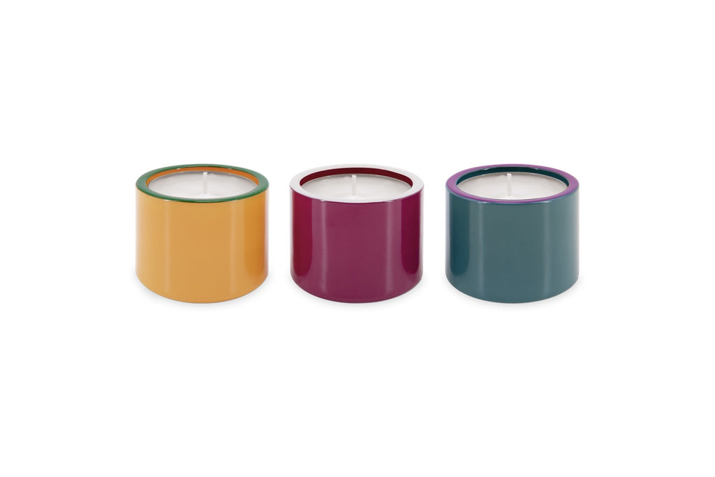 Glass lights 01, set of 3