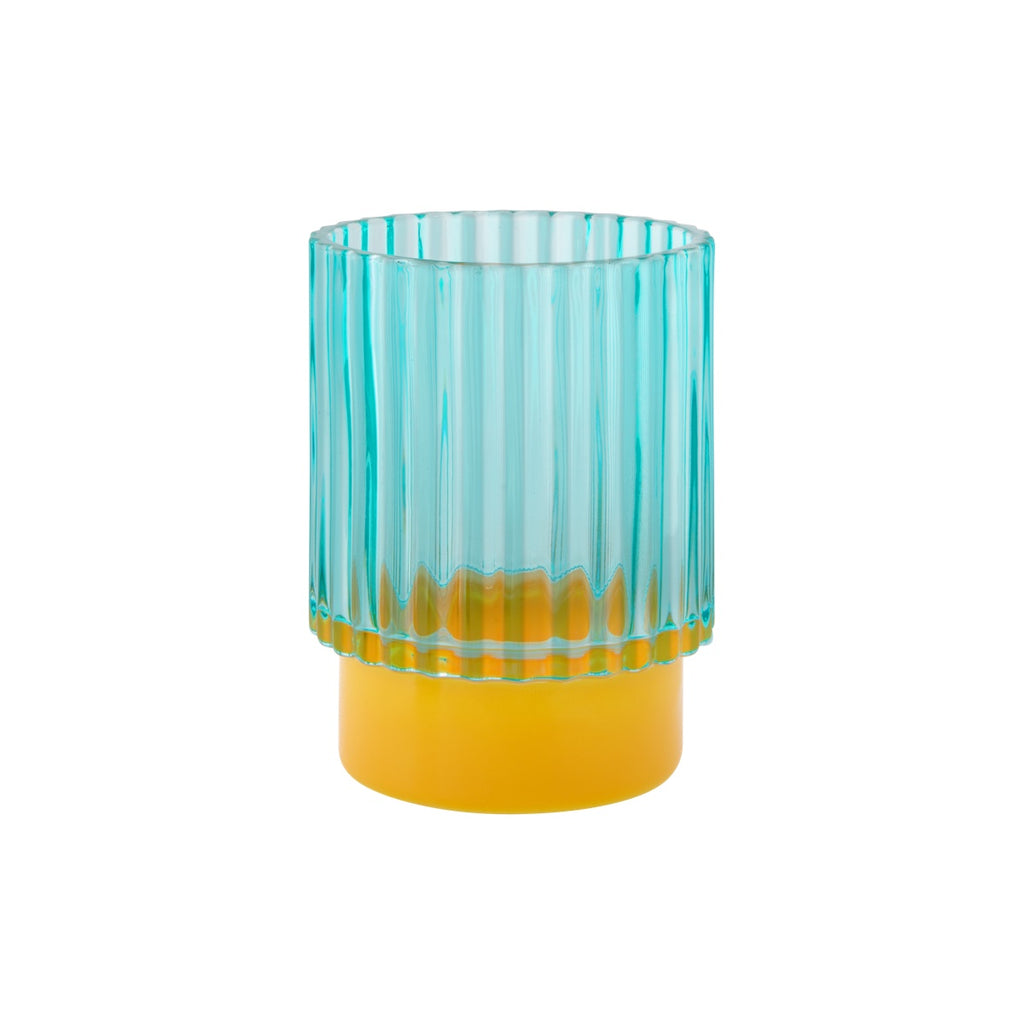 Tealight glass Lumi blue — Remember