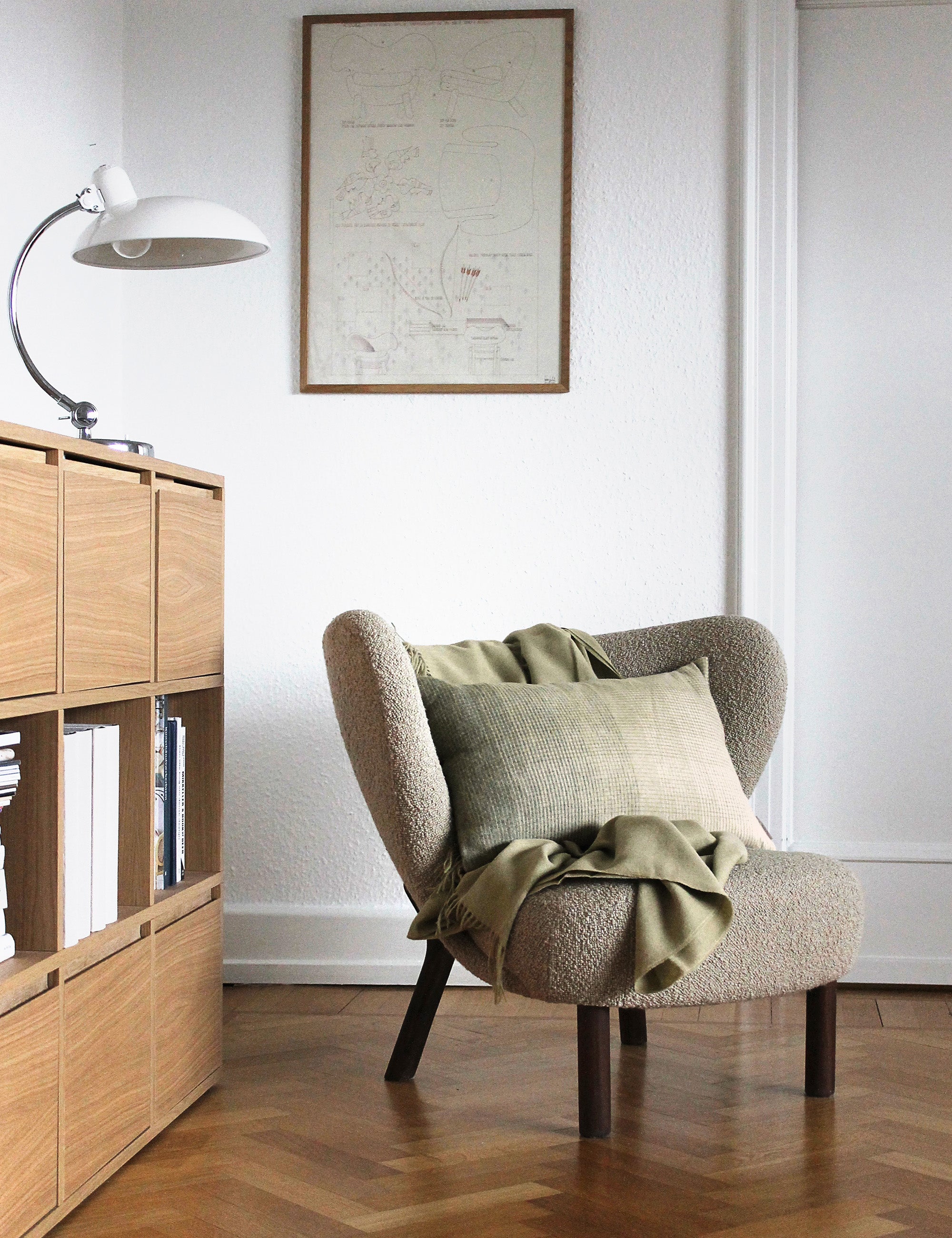 Horizon cushion 50x50cm Grey