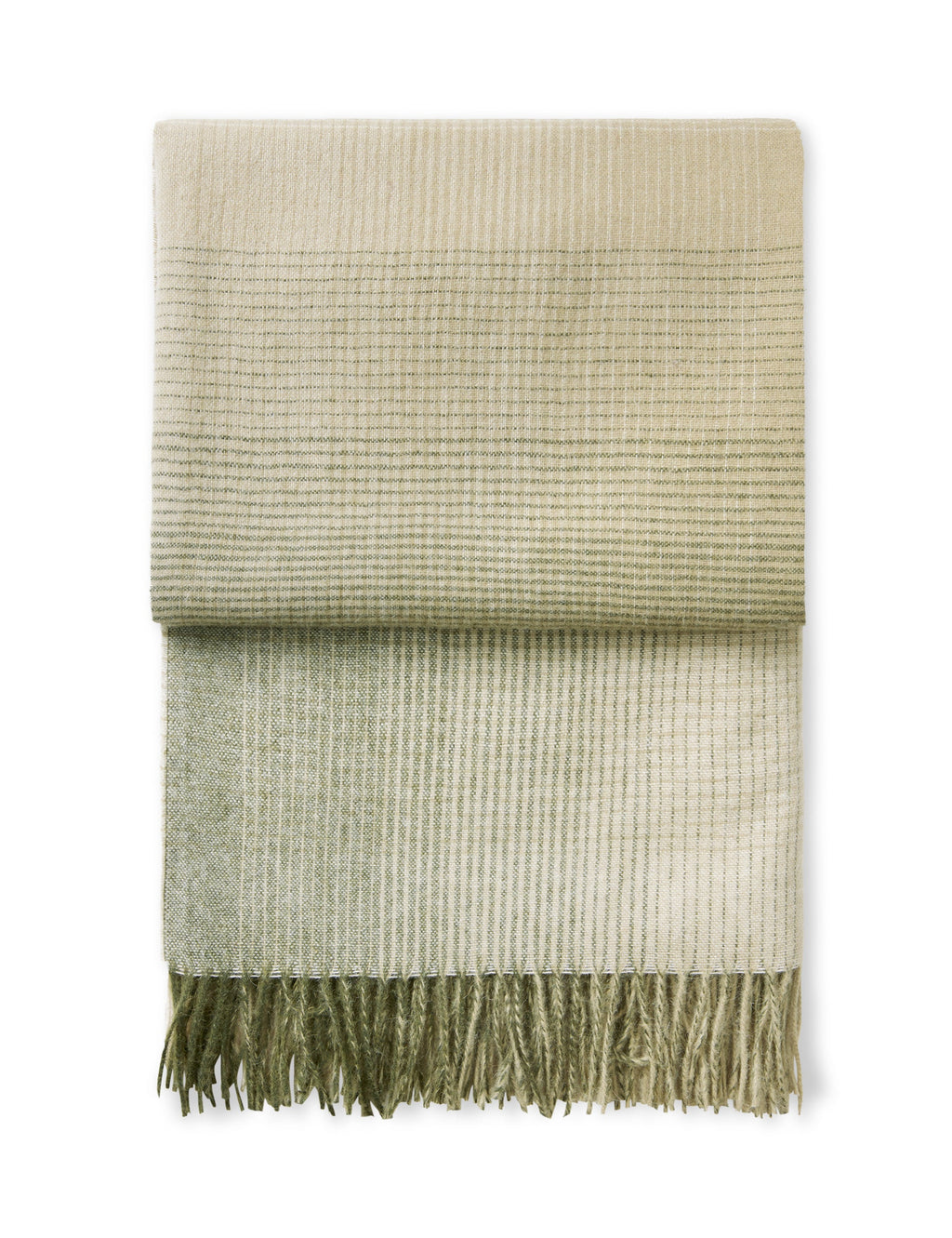 Horizon throw Botanic green