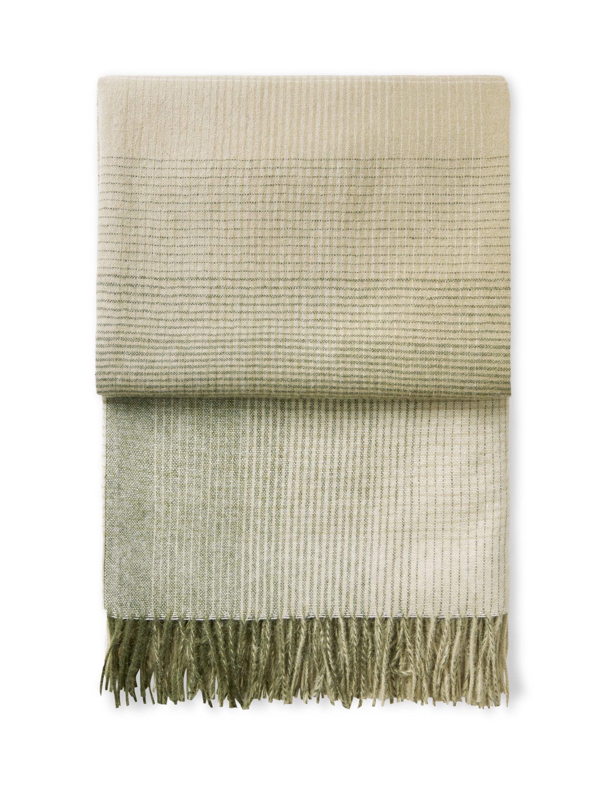 Horizon throw Botanic green